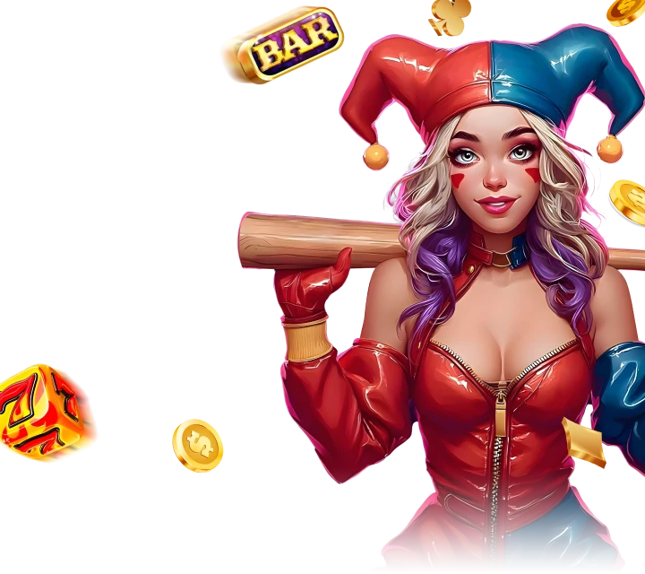 Symbole automatów z wiśniami i monetami